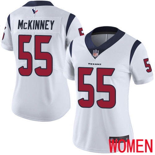 Houston Texans Limited White Women Benardrick McKinney Road Jersey NFL Football #55 Vapor Untouchable